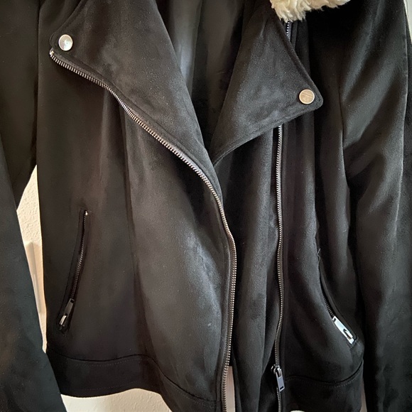 JDY faux suede bomber jacket - Picture 4 of 4